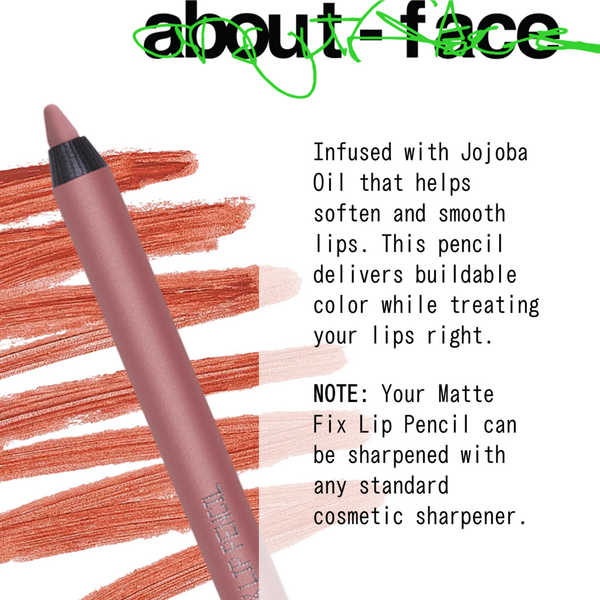 about-face Matte Fix Lip Pencil #5