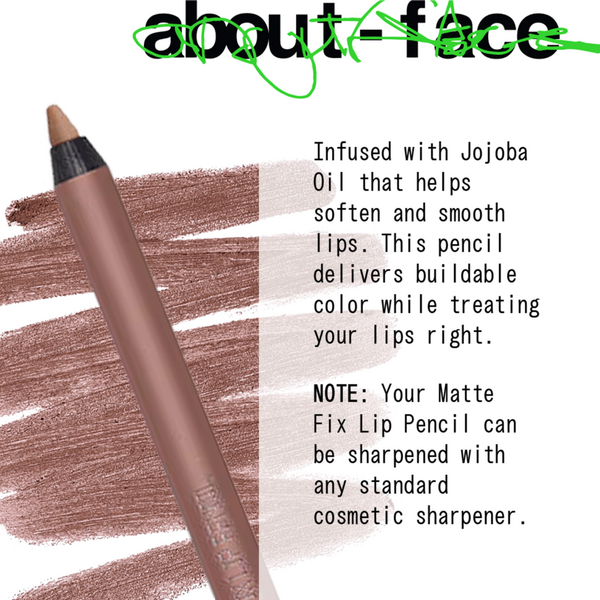 about-face Matte Fix Lip Pencil #5