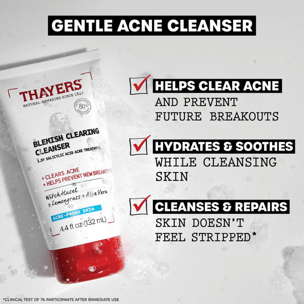 Thayers Blemish Clearing Cleanser with 1.5% Salicylic Acid #3