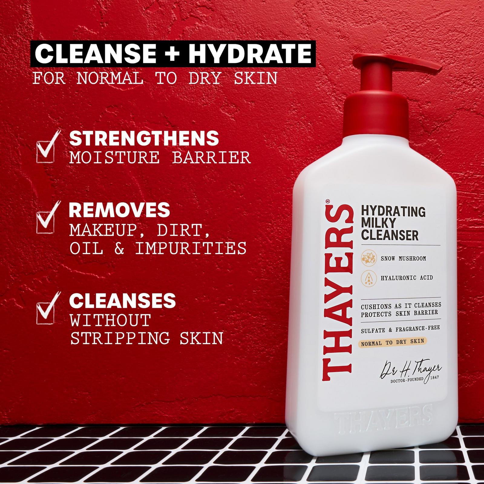 Hydrating Milky Facial Cleanser with Snow Mushroom and Hyaluronic Acid
