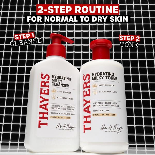 Thayers Hydrating Milky Facial Cleanser with Snow Mushroom and Hyaluronic Acid #5