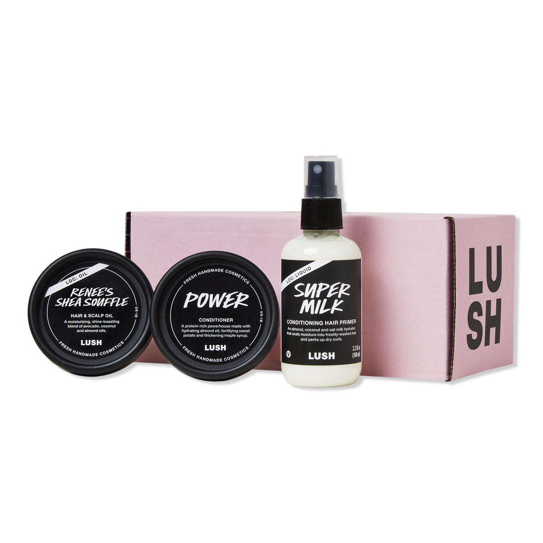 Best For Curls And Coils Haircare Discovery Kit - LUSH | Ulta Beauty