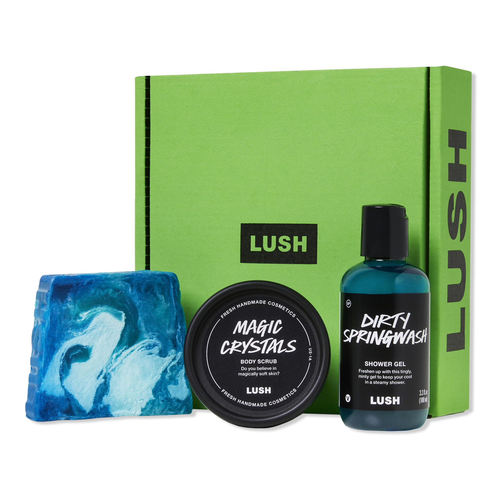 LUSH Scrub Up Well Shower Discovery Kit #1