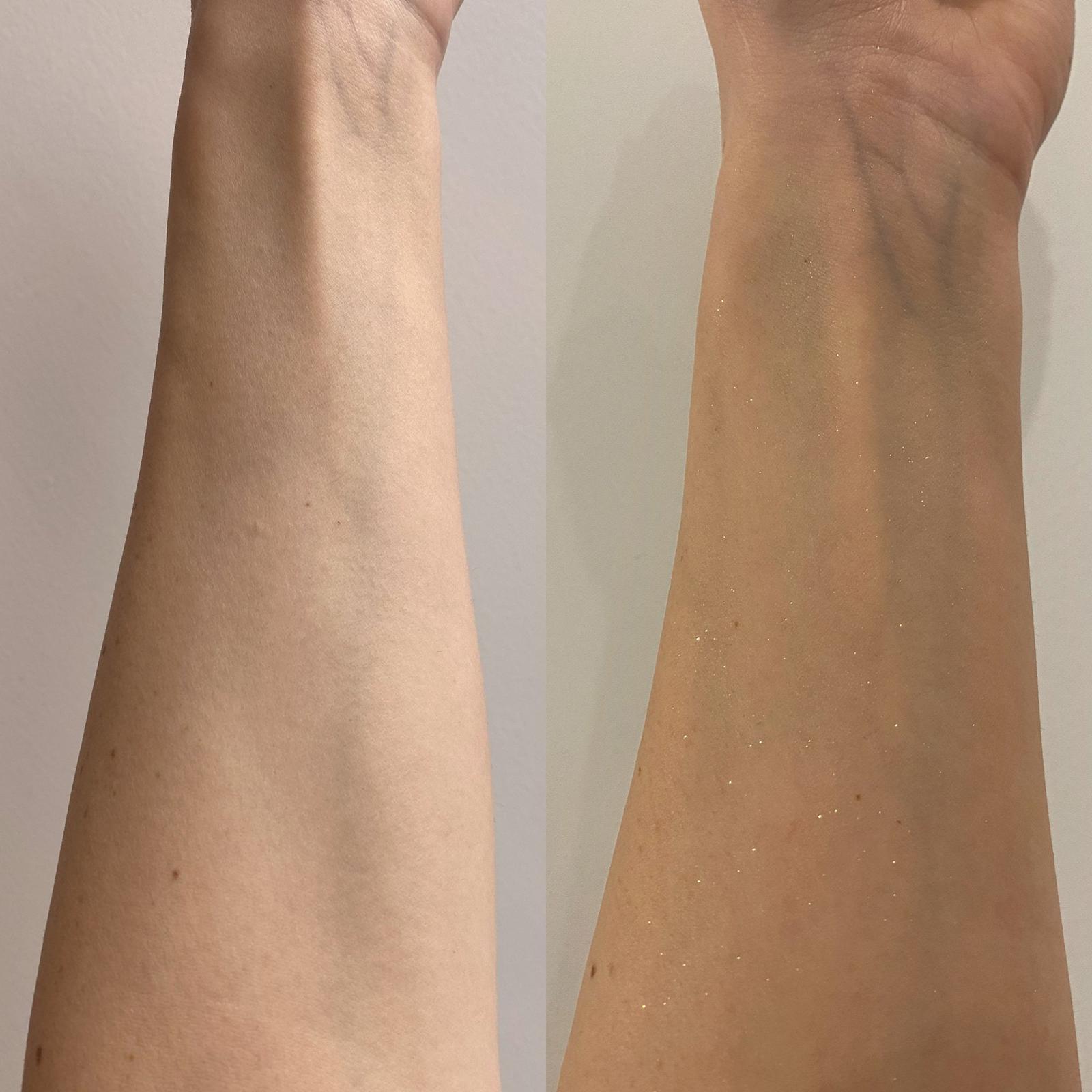 Glow Your Own Way + Shimmer Shimmering Clear Self Tan Gel