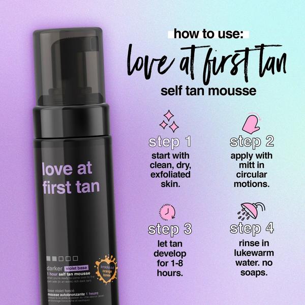 b.tan Love at First Tan 1 Hour Self Tan Mousse #8