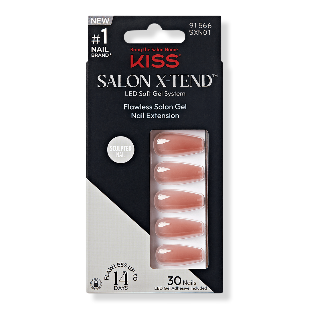 Kiss Salon X-tend LED Soft Gel System Color Nails #1