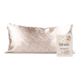Kitsch Satin King Pillowcase - Leopard