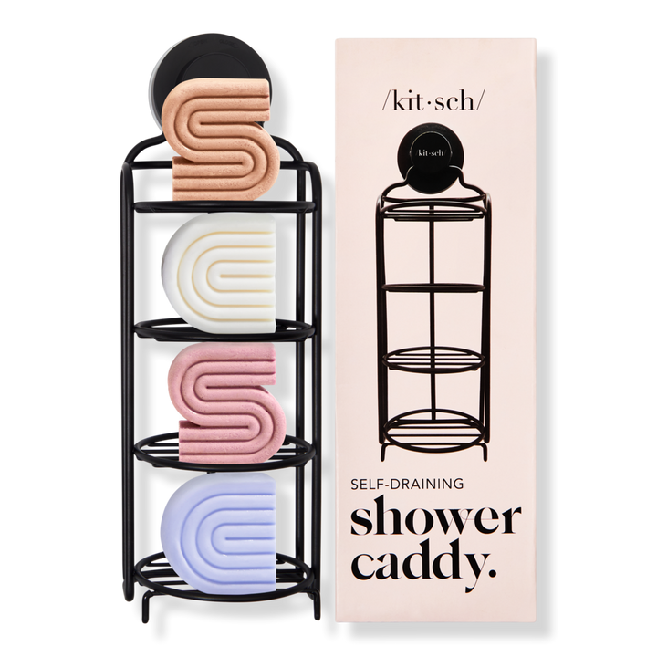 Kitsch SelfDraining Shower Caddy 1