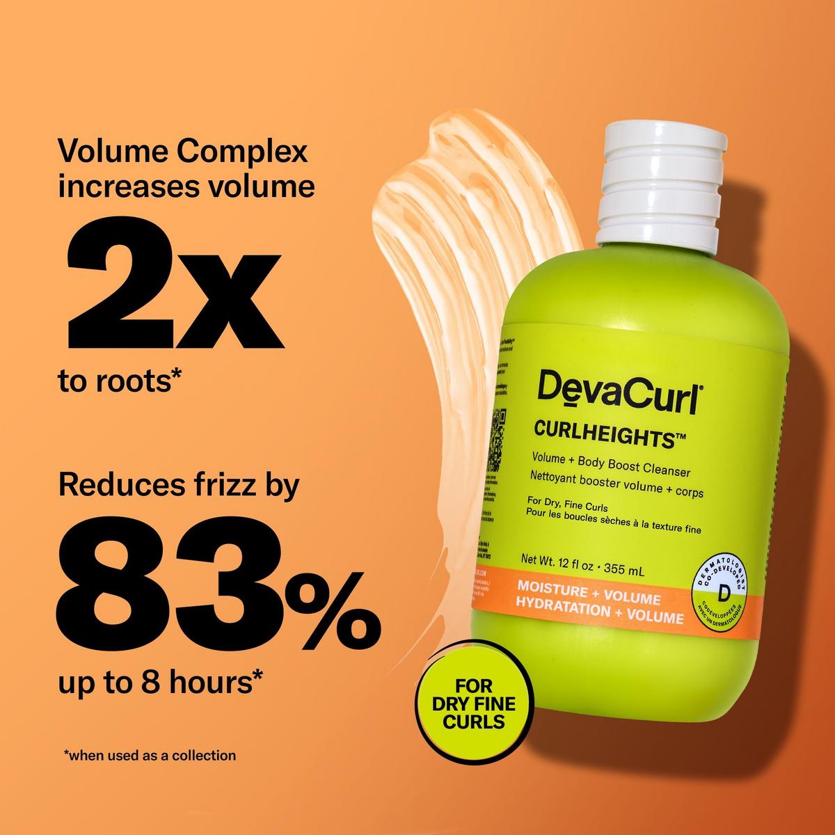 DevaCurl CURLHEIGHTS Volume Body Boost Cleanser Ulta Beauty