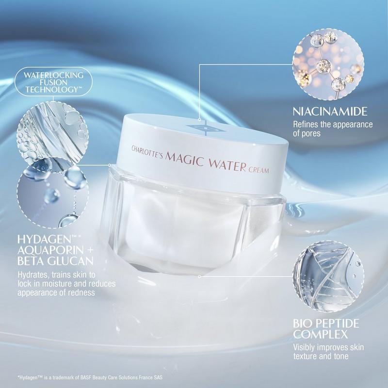 Charlotte Tilbury - 0.5 oz Magic Water Cream Gel Moisturizer with