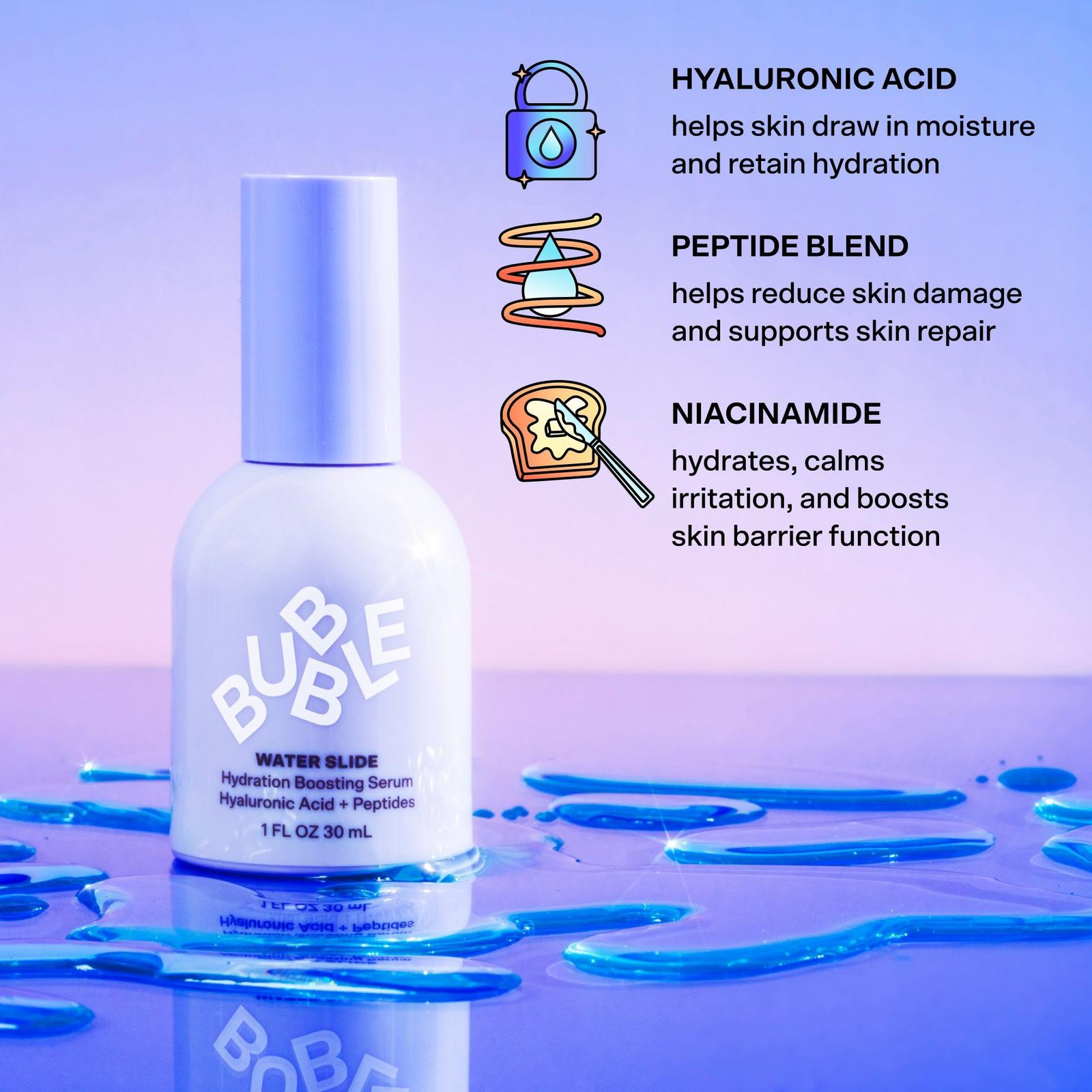 Water Slide Hydration Boosting Serum Hyaluronic Acid + Peptides