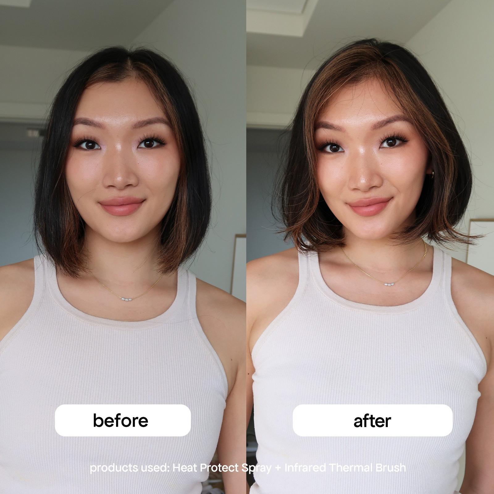Infrared Heated Round Brush
