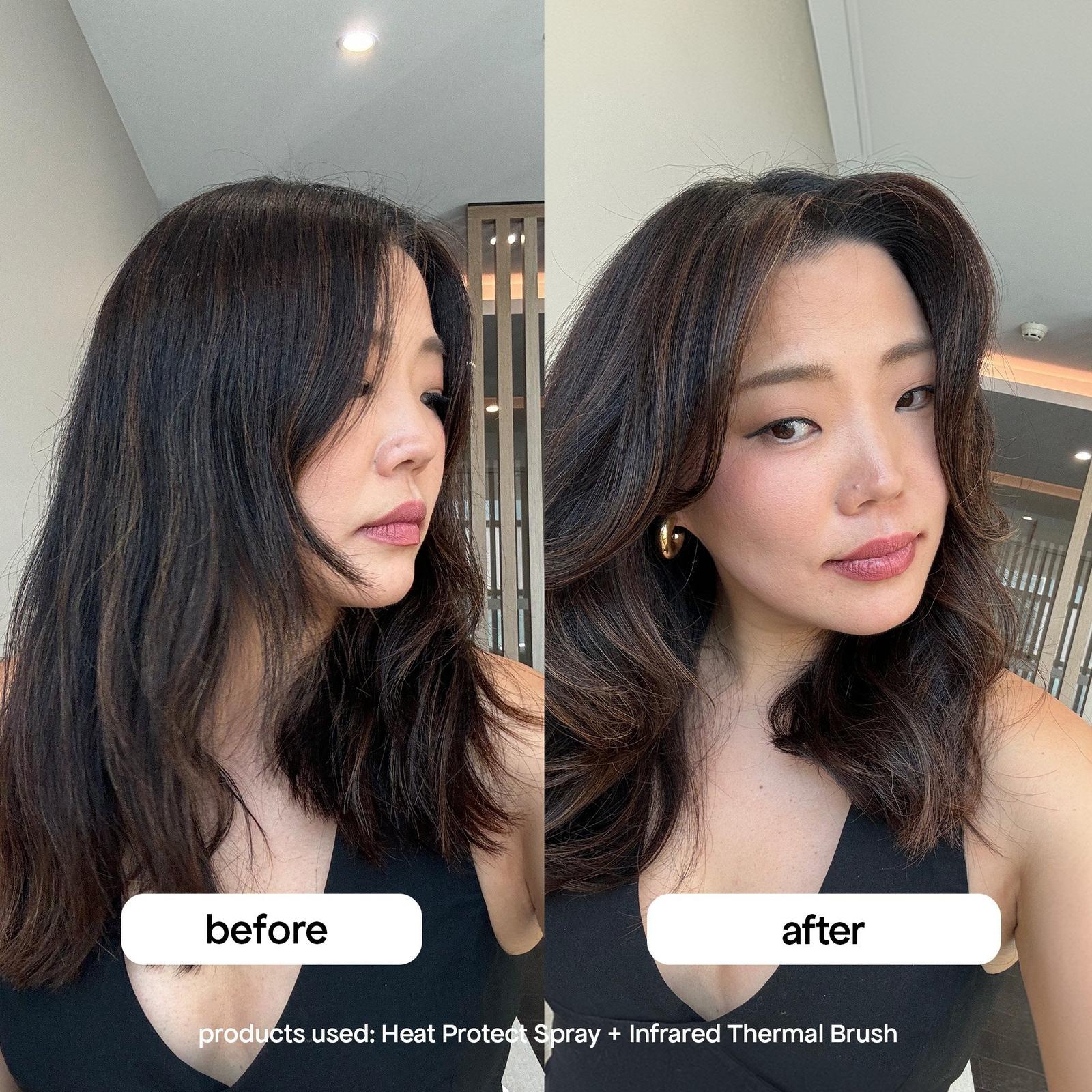 Infrared Heated Round Brush