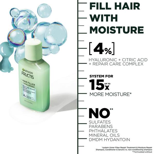 Garnier Fructis Hair Filler Moisture Repair Serum Treatment #2