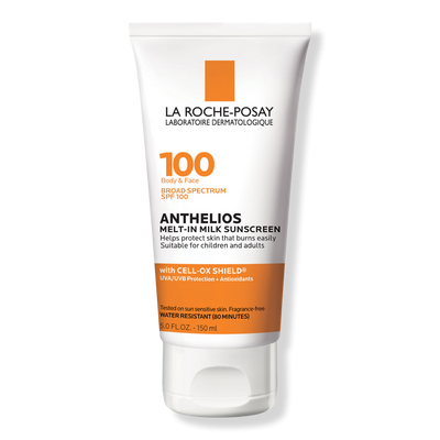 La Roche-Posay Anthelios Melt-in Milk Body & Face Sunscreen Lotion SPF 100