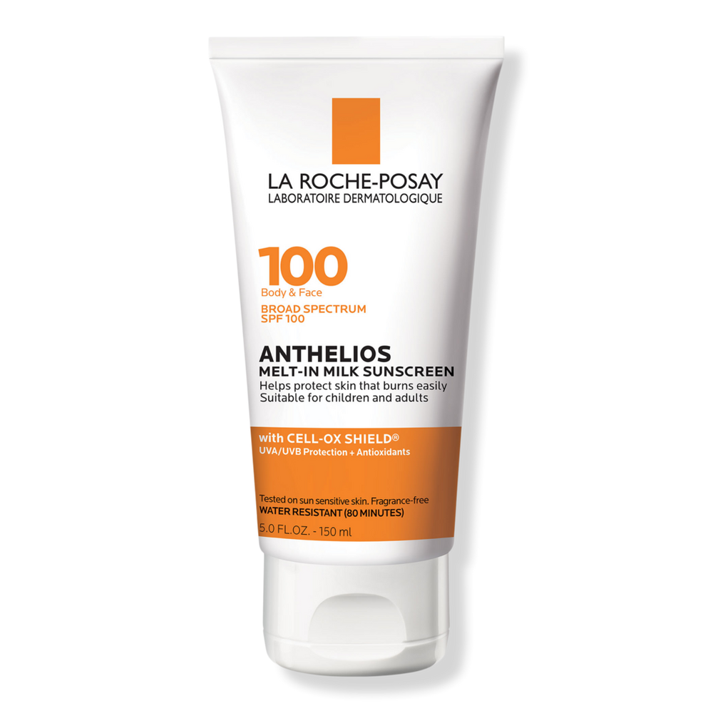 La Roche-Posay Anthelios Melt-in Milk Body & Face Sunscreen Lotion SPF 100