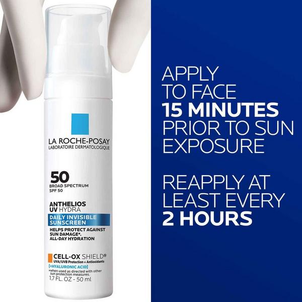 La Roche-Posay Anthelios UV Hydra Sunscreen SPF 50 with Hyaluronic Acid #3