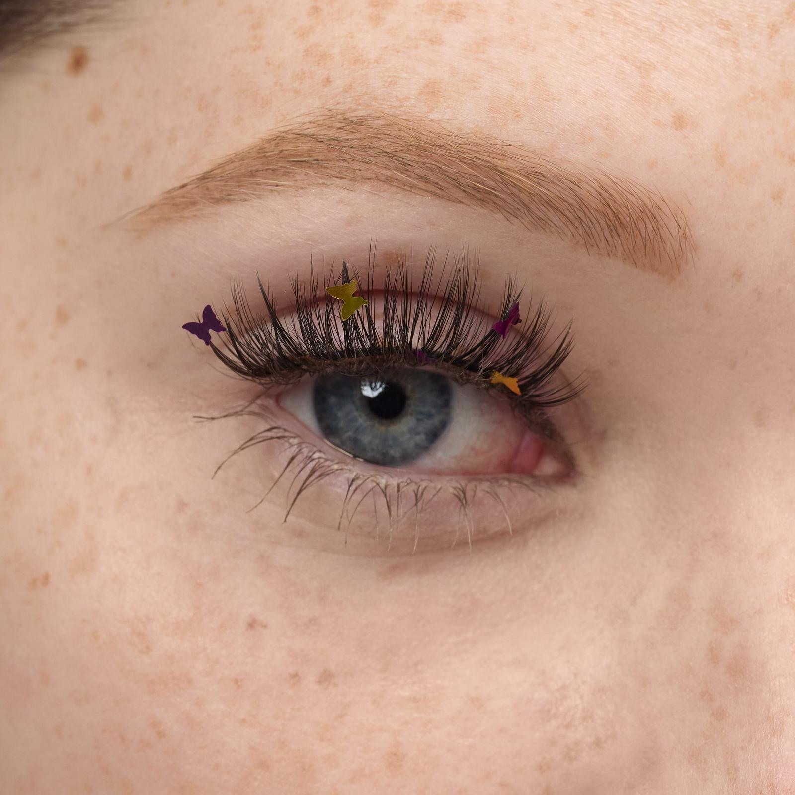 Volume Up Faux Embellished Lashes - Social Butterfly