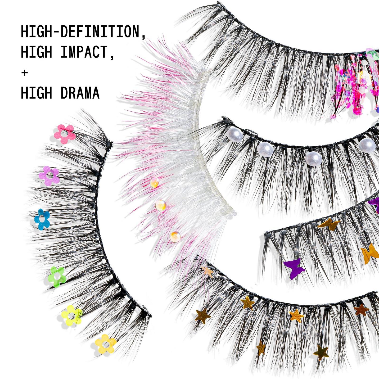 Volume Up Faux Embellished Lashes - Social Butterfly