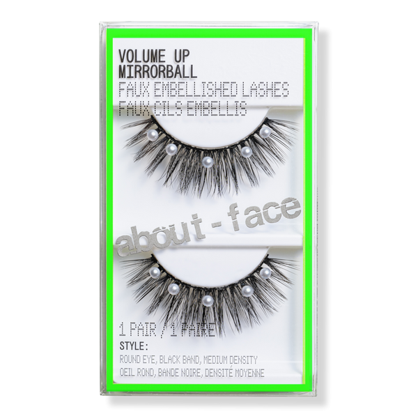 about-face Volume Up Faux Embellished Lashes - Mirrorball #1