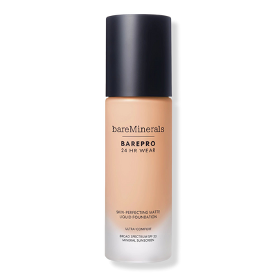 bareMinerals BAREPRO 24HR Wear Skin-Perfecting Matte Liquid Foundation Mineral SPF 20