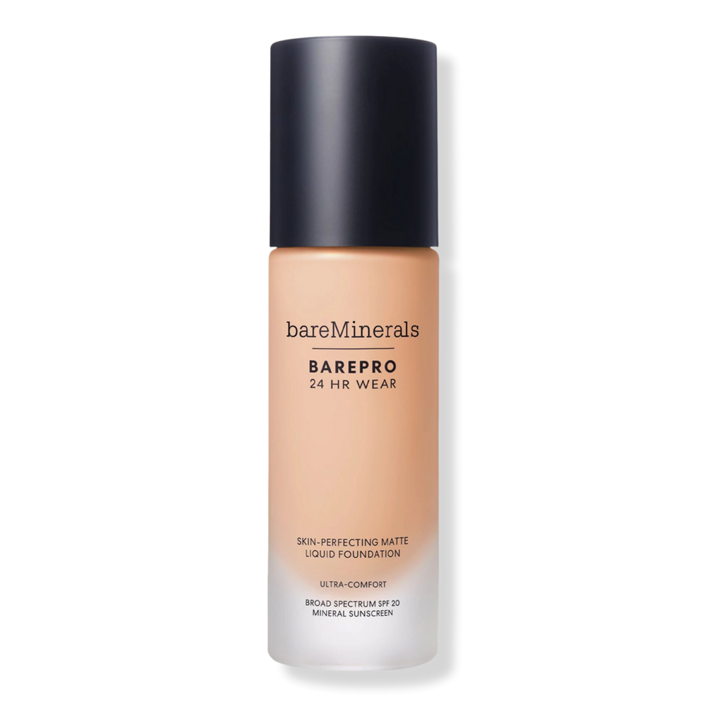Bareminerals Barepro 24hr Wear Skin-perfecting Matte Liquid Foundation Mineral Spf 20 - Light 21 Cool