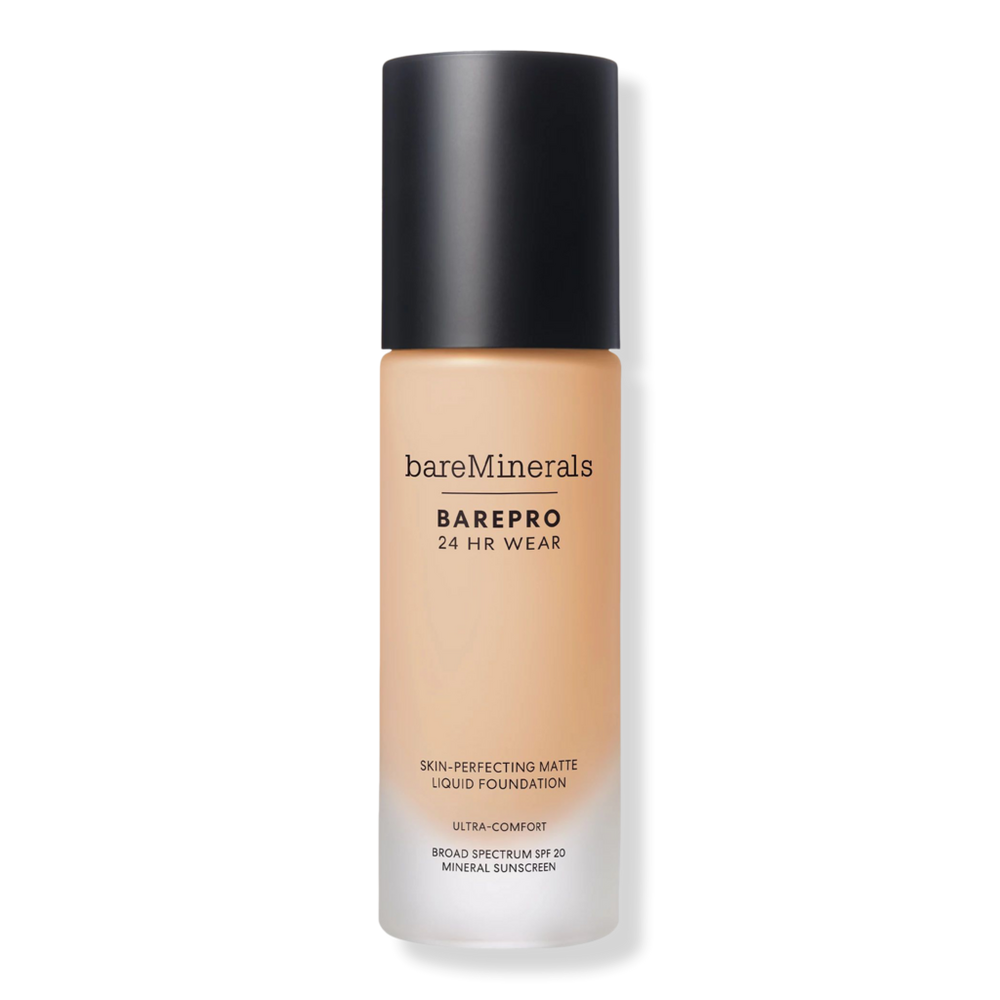 Bareminerals Barepro 24hr Wear Skin-perfecting Matte Liquid Foundation Mineral Spf 20 - Light 21 Neutral