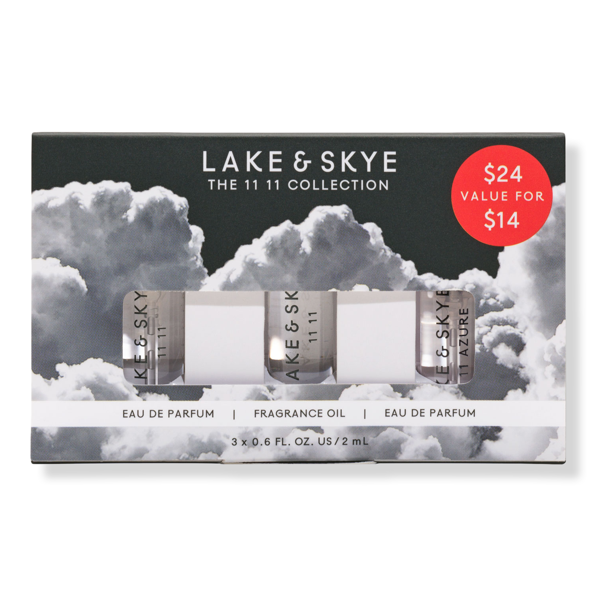 Lake & Skye 11 11 Collection Trio Vial Set #1