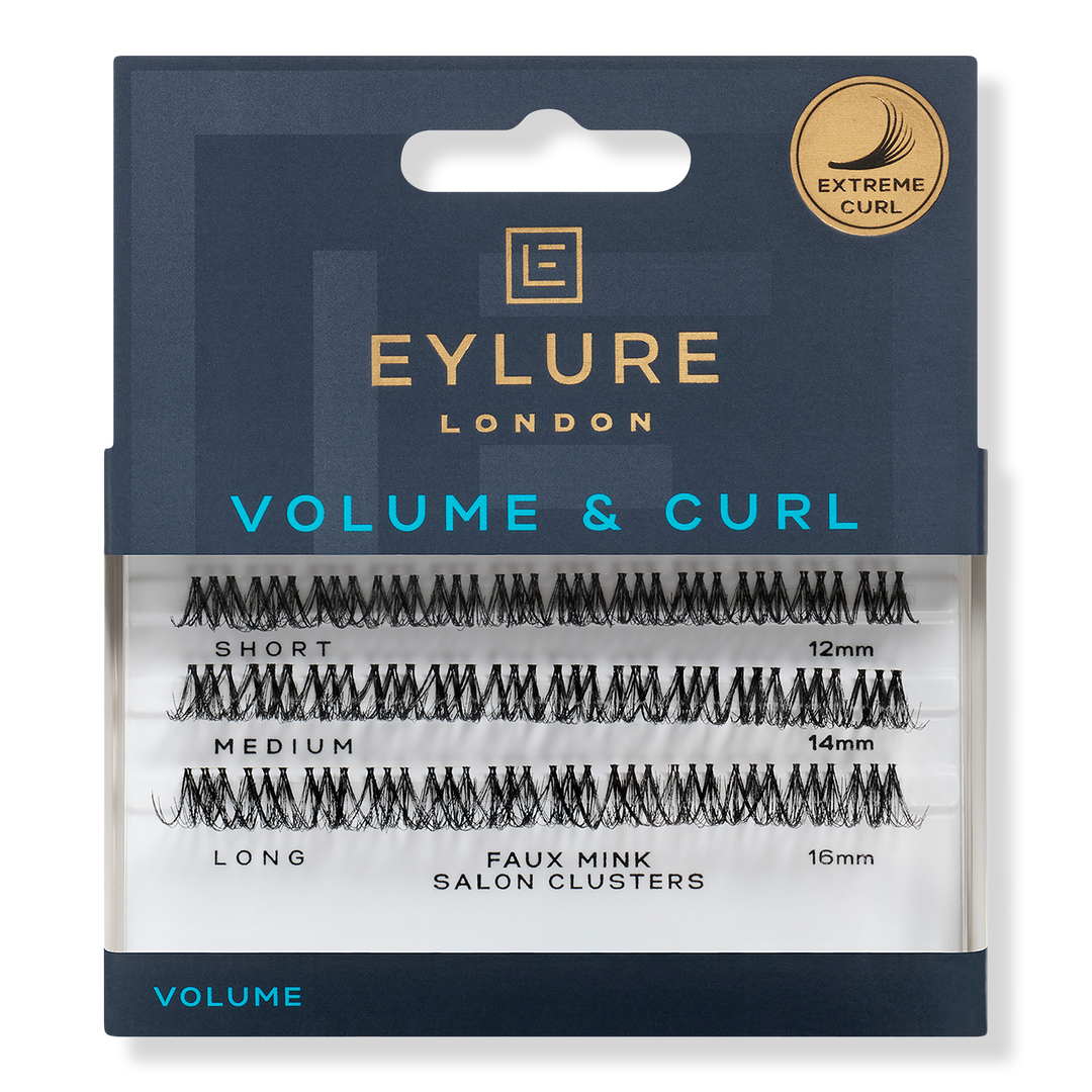 Eylure Volume & Curl Faux Mink Individual Cluster Eyelashes #1