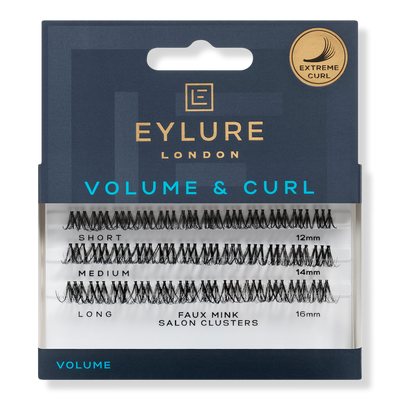 Eylure Volume & Curl Faux Mink Individual Cluster Eyelashes