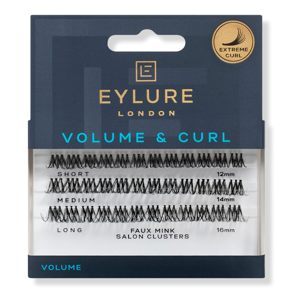 Eylure Volume & Curl Faux Mink Individual Cluster Eyelashes #1