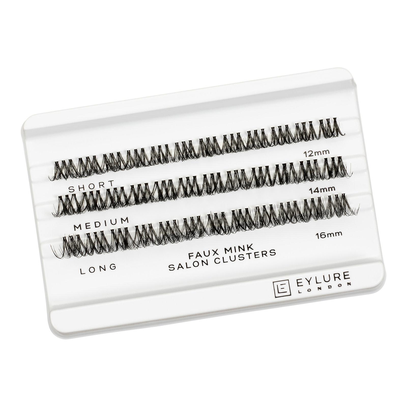 Volume & Curl Faux Mink Individual Cluster Eyelashes