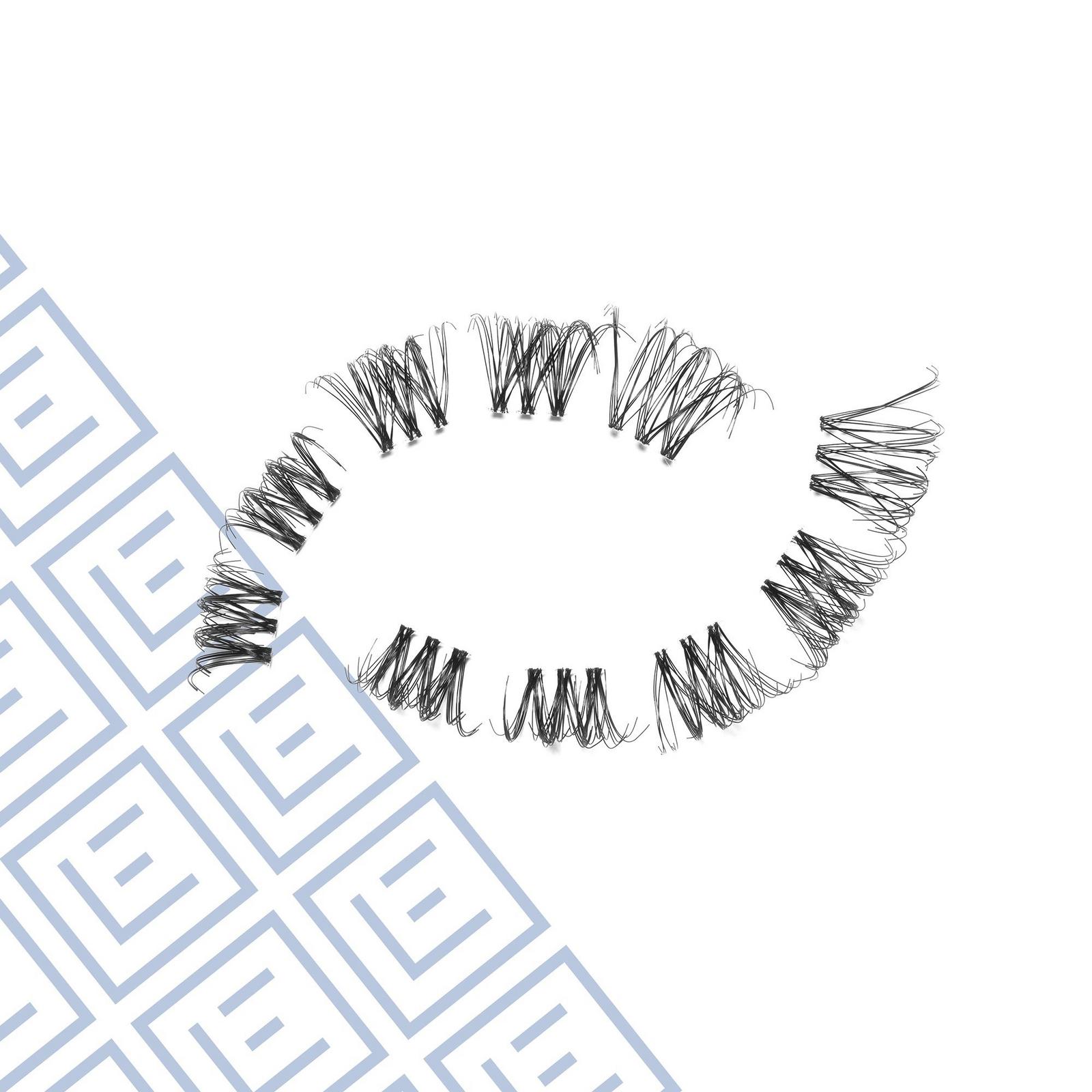 Volume & Curl Faux Mink Individual Cluster Eyelashes