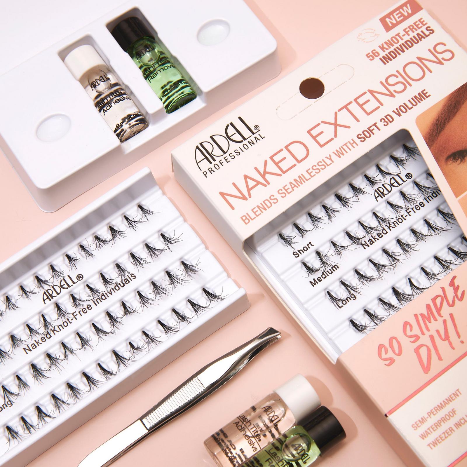 Naked Extensions Kit, Combo Individual Lashes