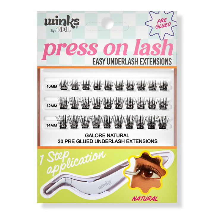 Ardell Winks Press On Underlash Extensions, Galore Natural #1