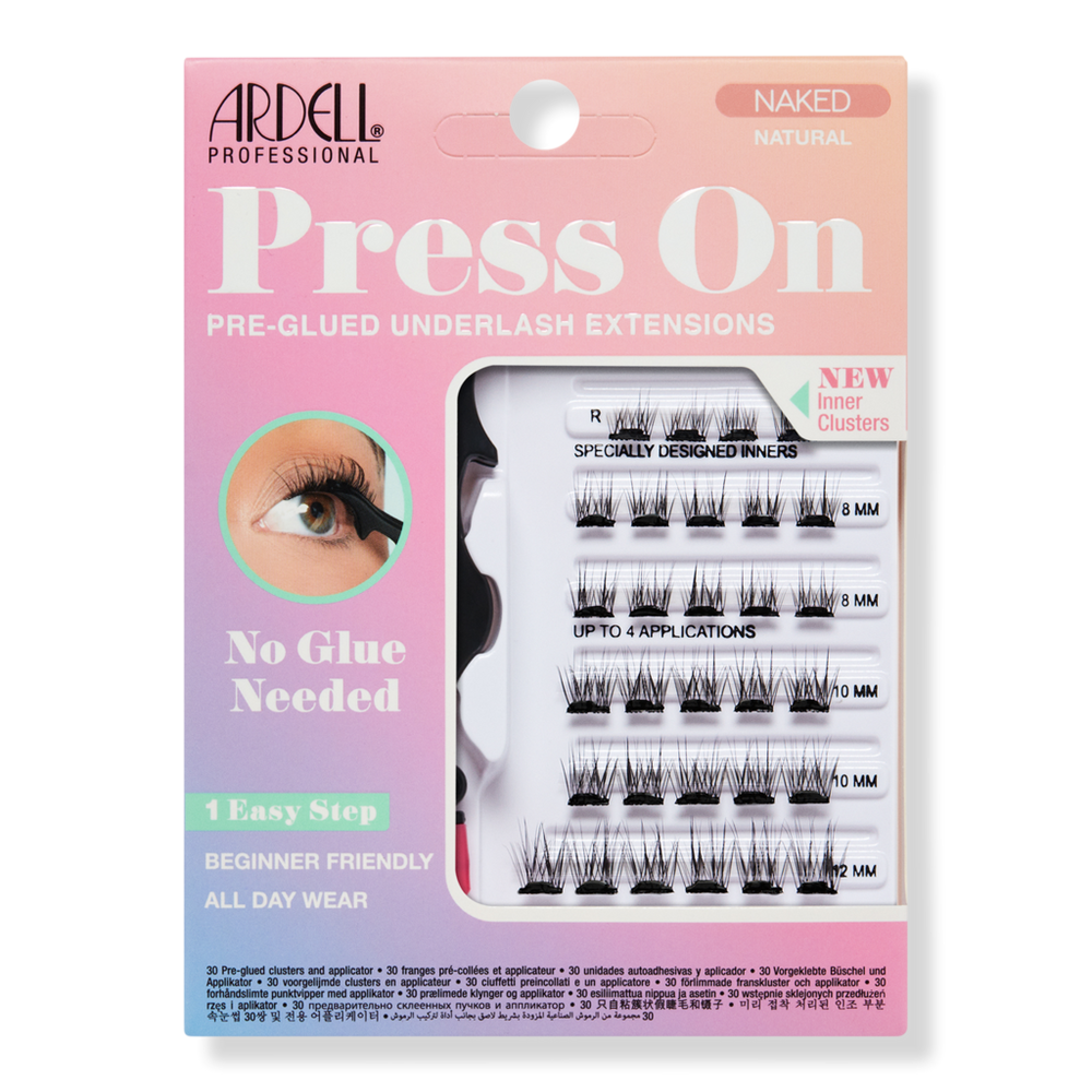 Ardell Naked Press On Natural, Lightweight Pre-glued Lashes