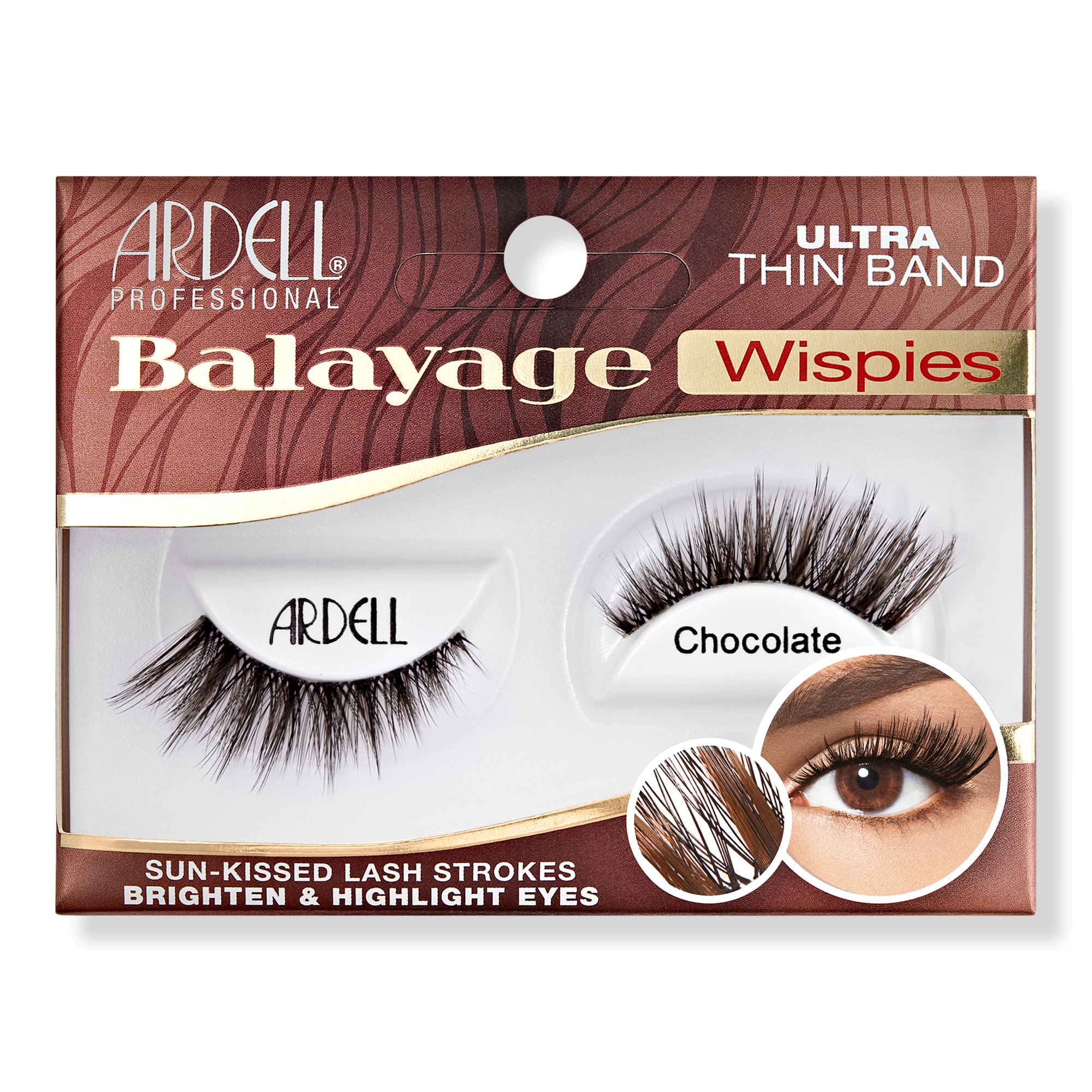 Ardell Balayage Multi-Dimensional Strip Lash, Chocolate #1