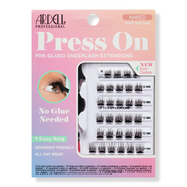 Ardell Naked Press On Soft Volume, Lightweight Pre-glued Lashes #1