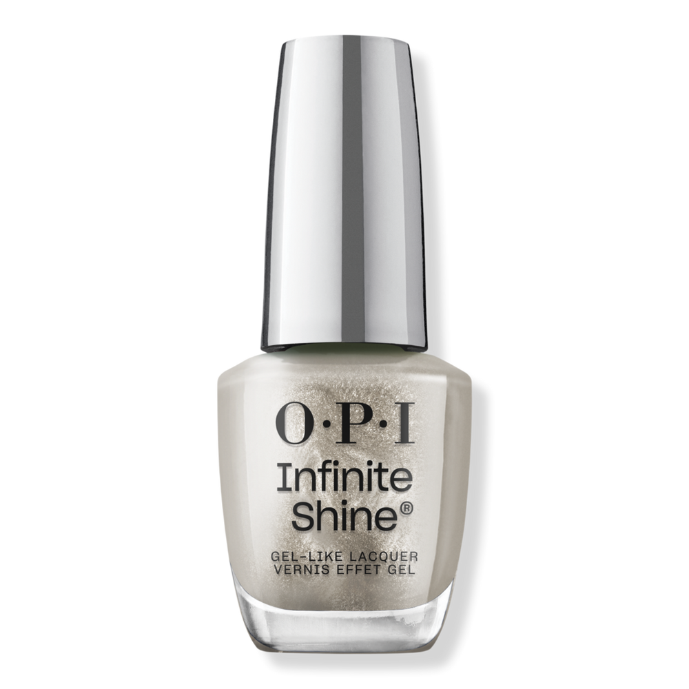 Opi Infinite Shine Long-wear Nail Polish, Blacks/whites/grays - Work From Chrome