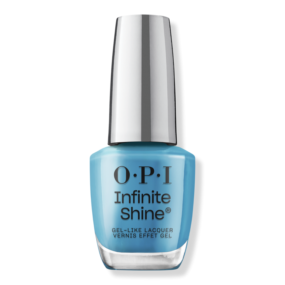 Opi Infinite Shine Long-wear Nail Polish, Blues/greens - Never Leavin' Blue