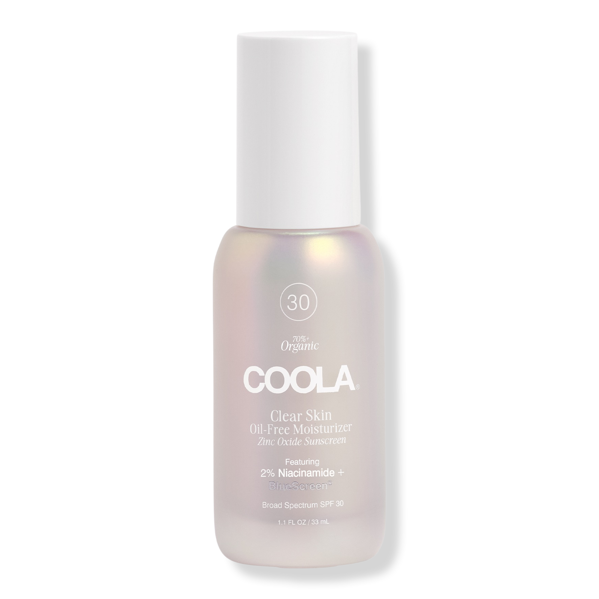 COOLA Clear Skin Oil-Free Moisturizer Zinc Oxide Sunscreen SPF 30 #1