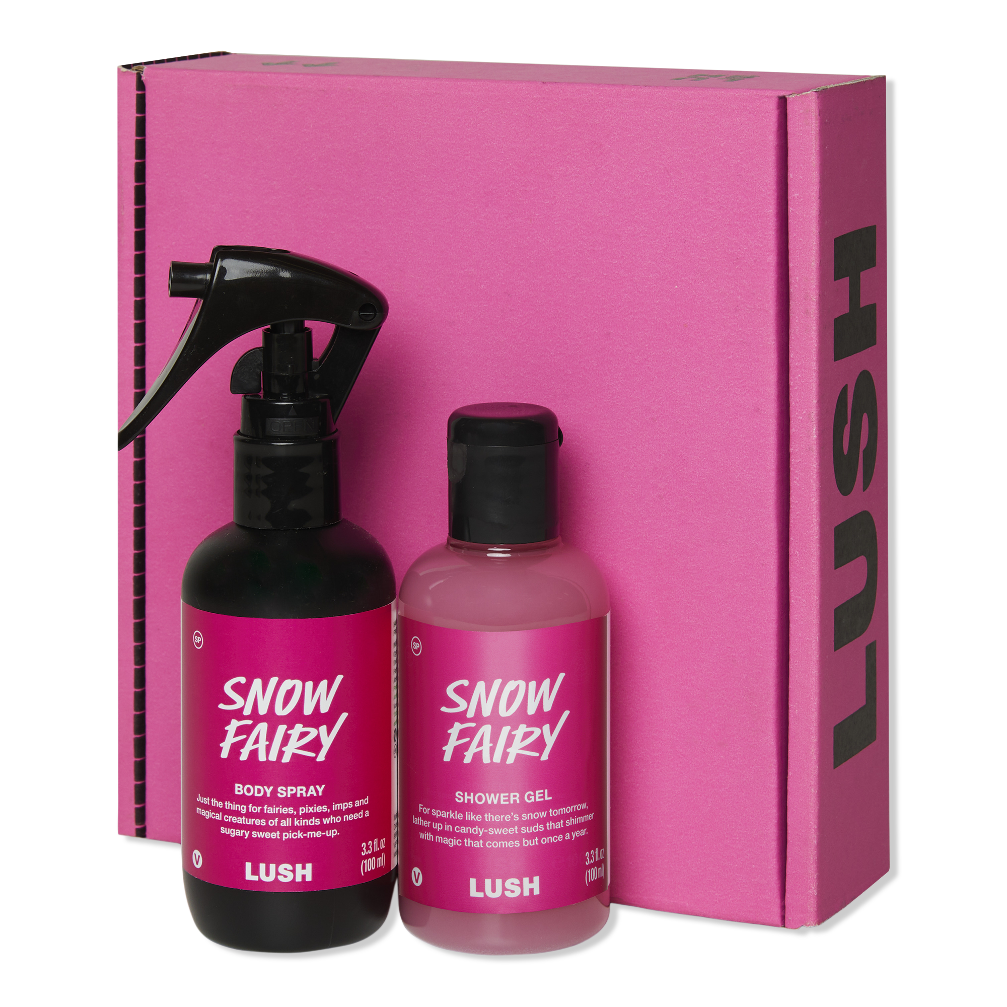 LUSH Snow Fairy Shower And Body Duo #1