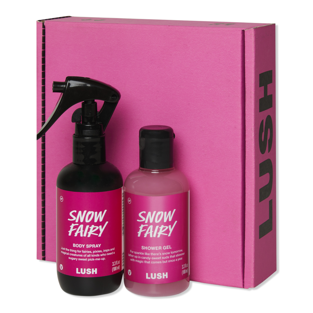 Lush Snow Fairy Shower And Body Duo