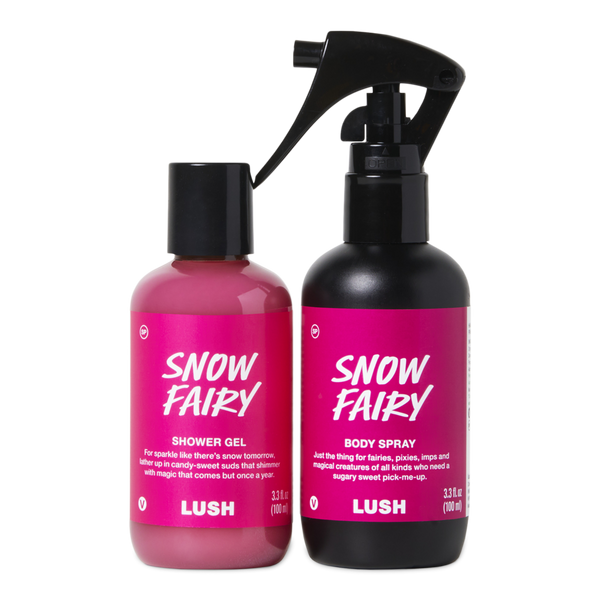 LUSH Snow Fairy Shower And Body Duo #2