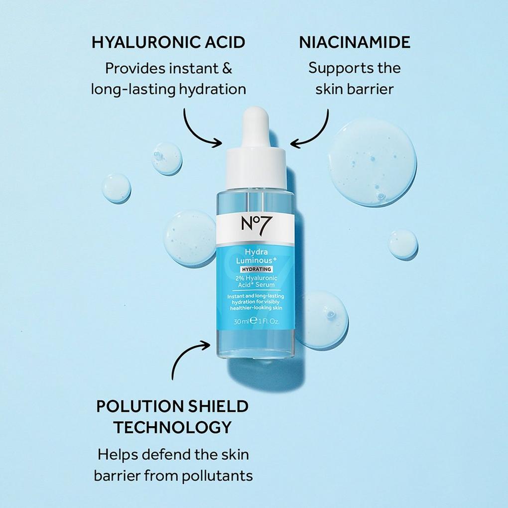 HydraLuminous+ Hydrating 2% Hyaluronic Acid Serum