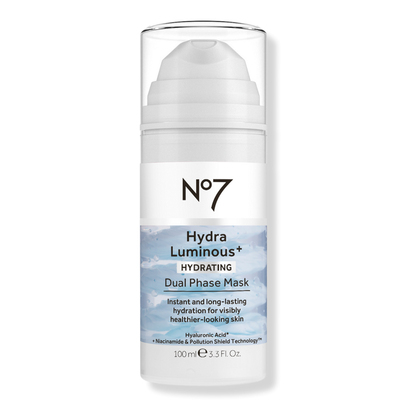 No7 - HydraLuminous+ Hydrating Dual Phase Mask | Ulta Beauty