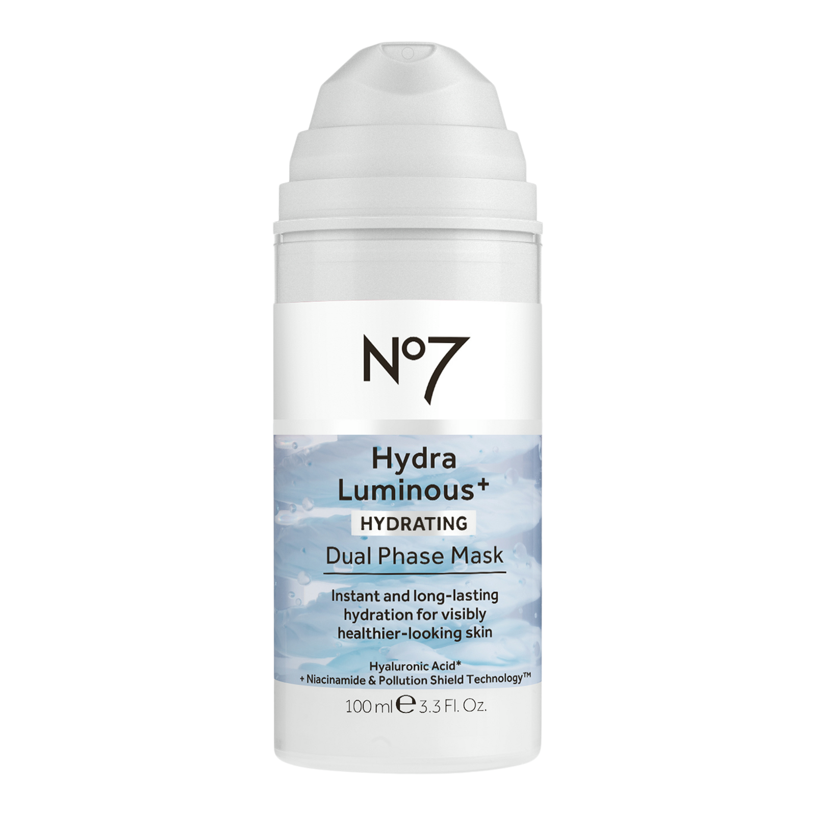 HydraLuminous+ Hydrating Dual Phase Mask