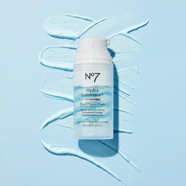 No7 HydraLuminous+ Hydrating Dual Phase Mask #6