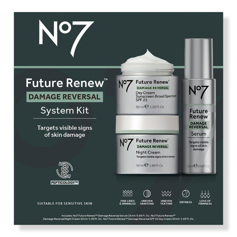 No7 - Future Renew Damage Reversal Skincare System | Ulta Beauty