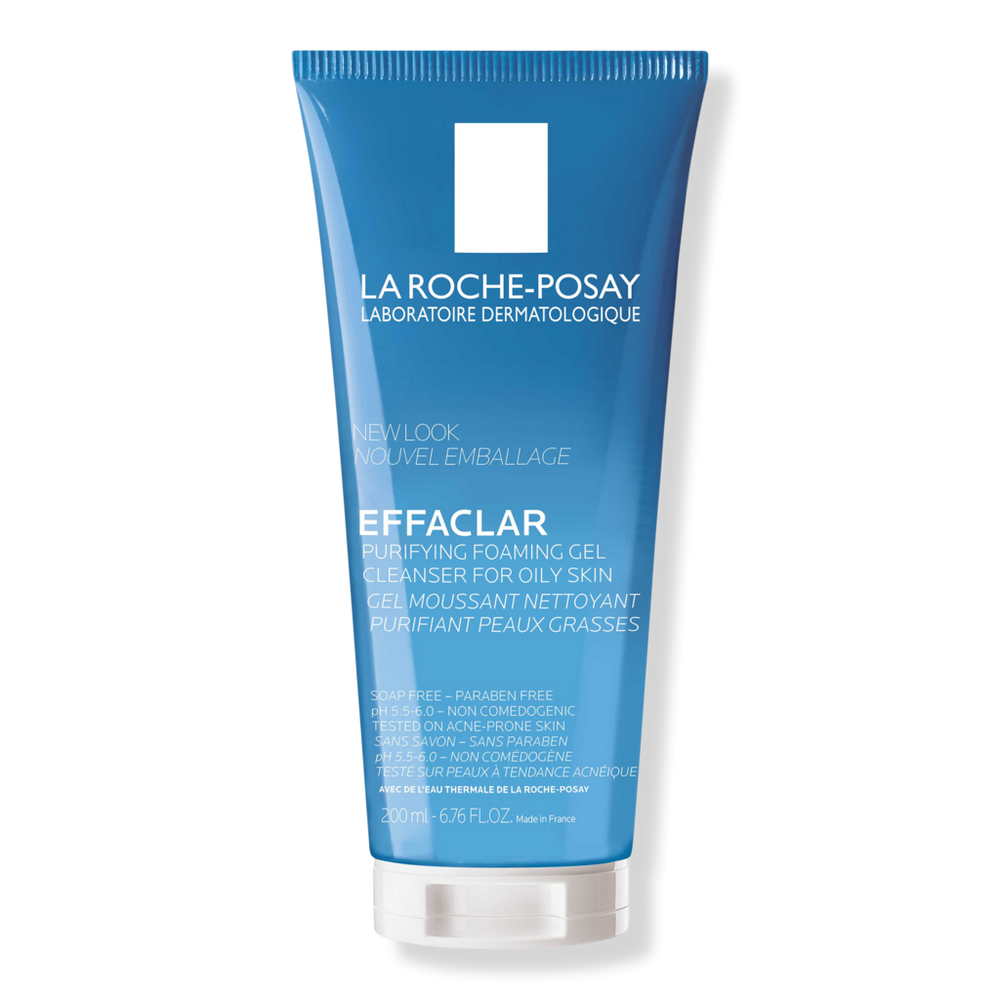 La Roche-Posay Effaclar Purifying Foaming Gel Cleanser for Oily Skin - 6.67 oz